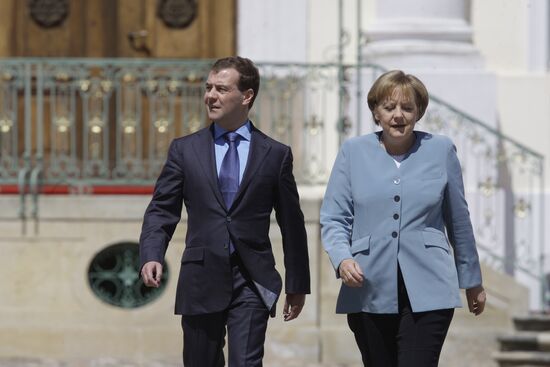 Dmitry Medvedev visits Germany. Day two