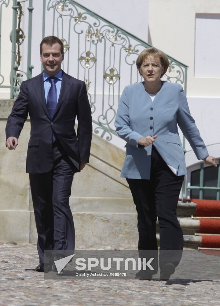 Dmitry Medvedev visits Germany. Day two