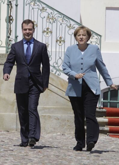 Dmitry Medvedev visits Germany. Day two