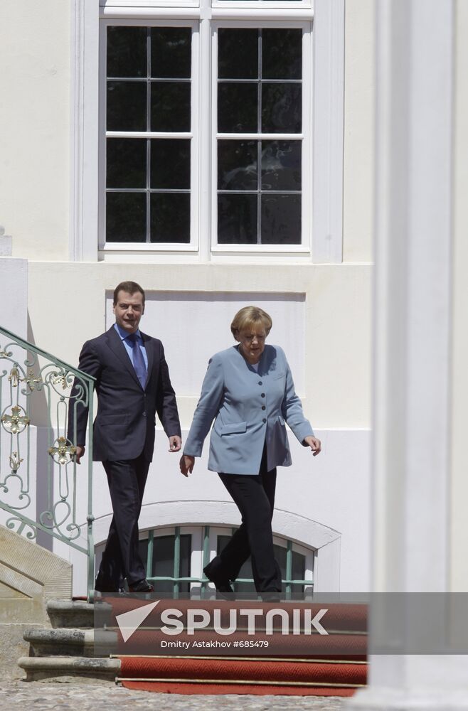 Dmitry Medvedev visits Germany. Day two