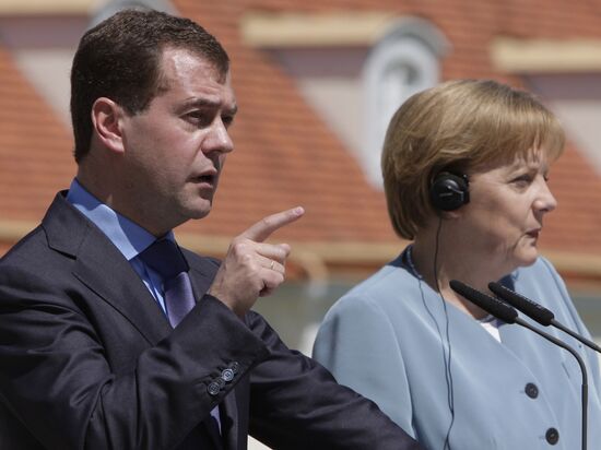 Dmitry Medvedev visits Germany. Day two
