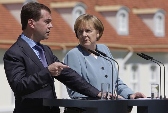 Dmitry Medvedev visits Germany. Day two