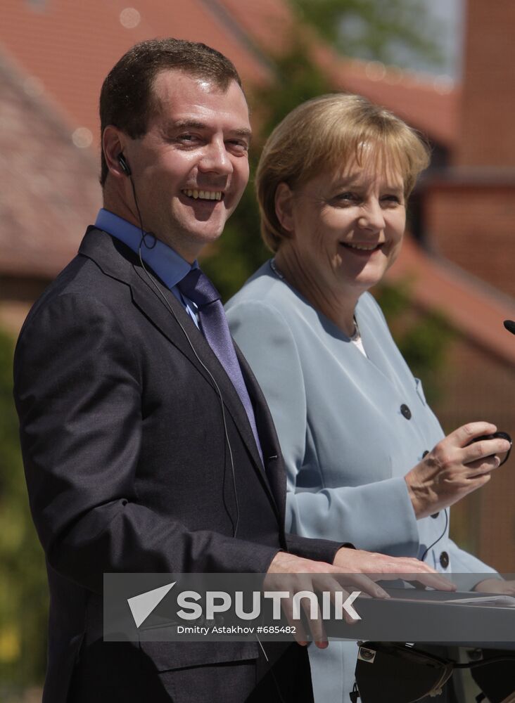 Dmitry Medvedev visits Germany. Day two