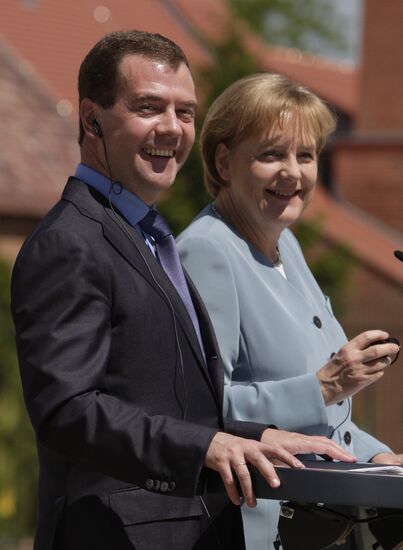 Dmitry Medvedev visits Germany. Day two