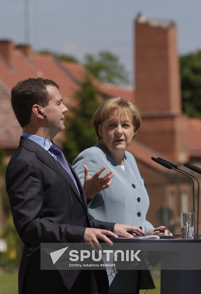 Dmitry Medvedev visits Germany. Day two