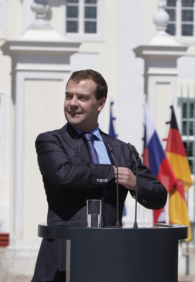 Dmitry Medvedev visits Germany. Day two