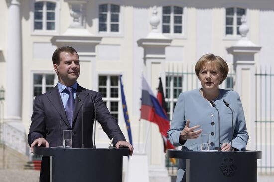Dmitry Medvedev visits Germany. Day two