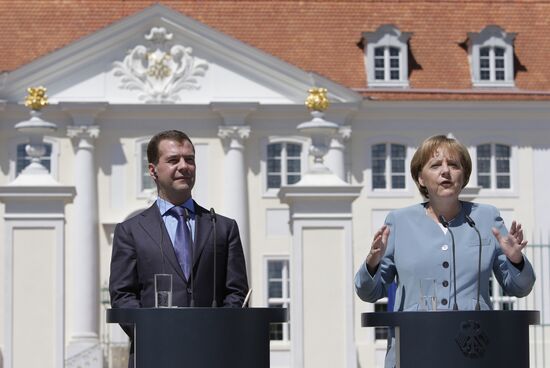 Dmitry Medvedev visits Germany. Day two