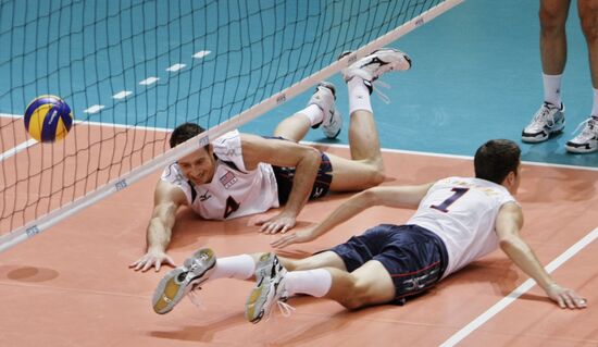 Volleyball. FIVB World League. Russia vs. USA