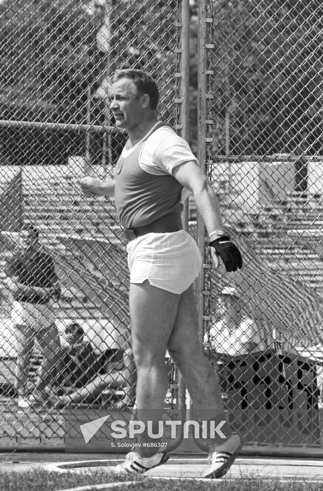 Track and field athlete Romuald Klim