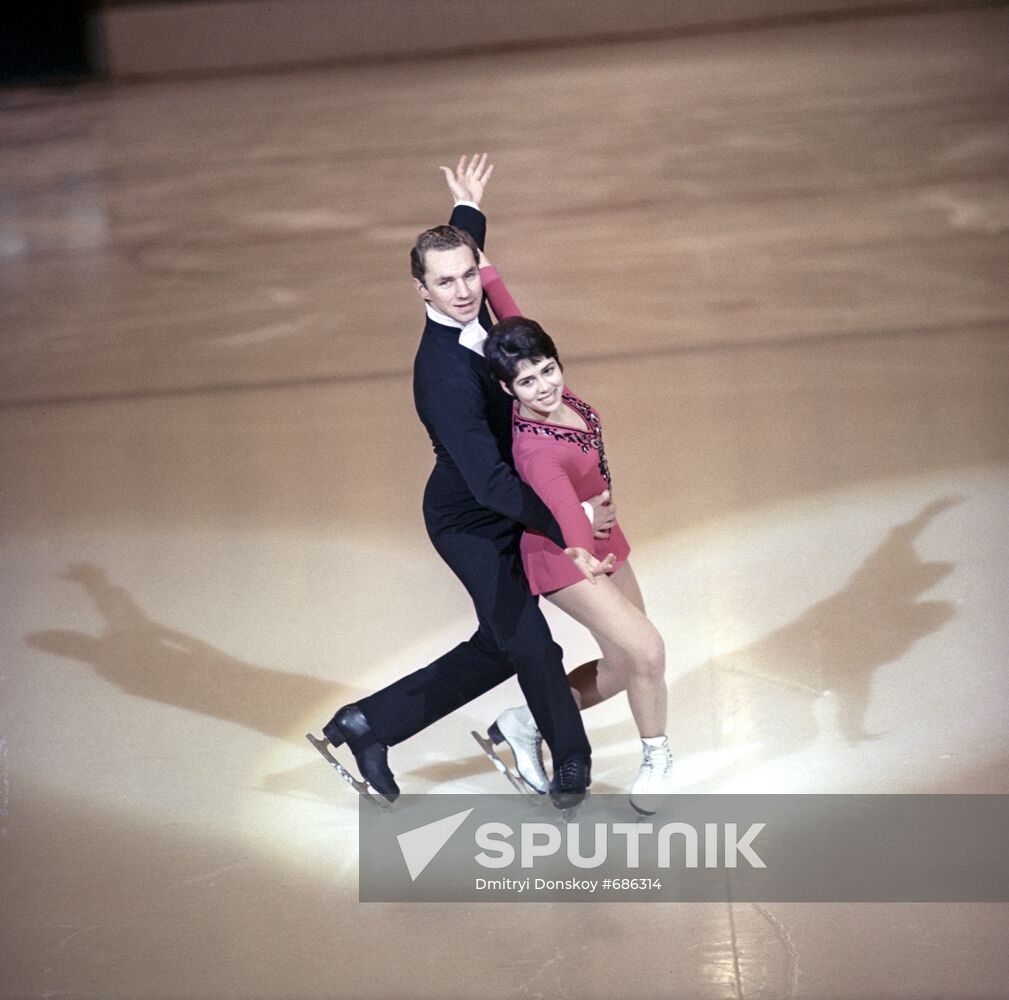 Irina Rodnina and Alexei Ulanov
