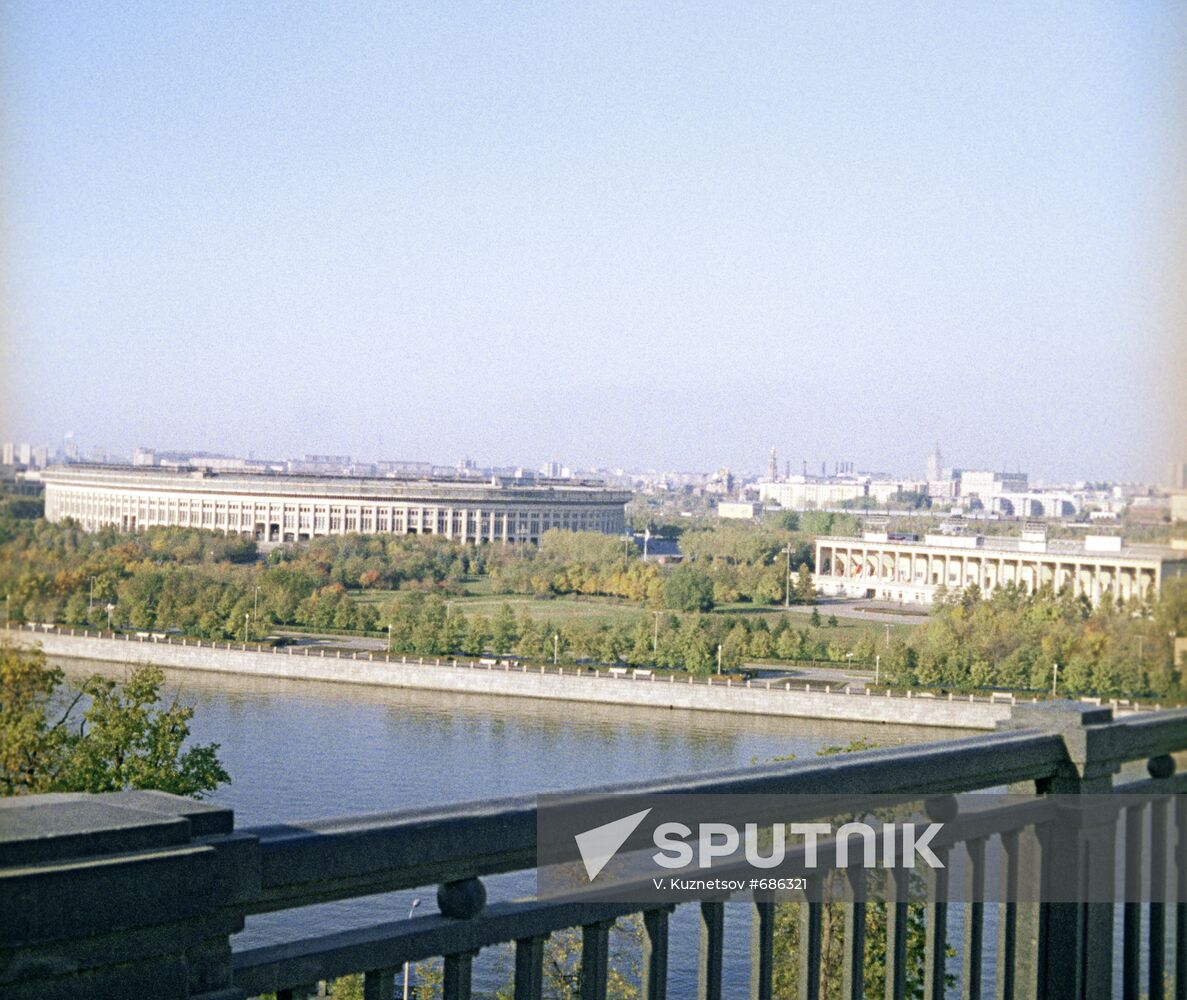 View of Luzhniki Sports Complex