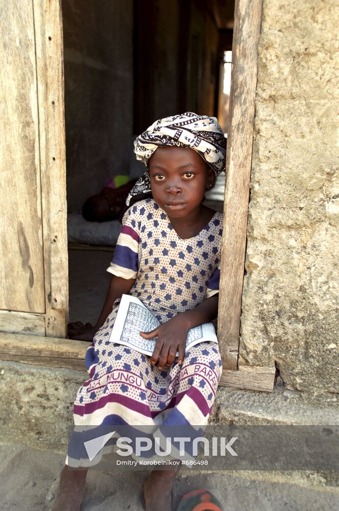 Tanzanian schoolgirl