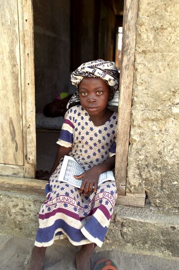 Tanzanian schoolgirl