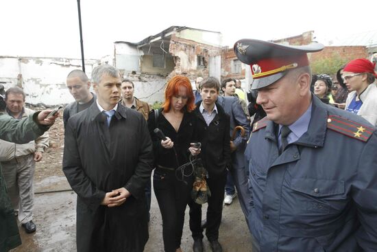 Situation in Kadashevskaya Sloboda