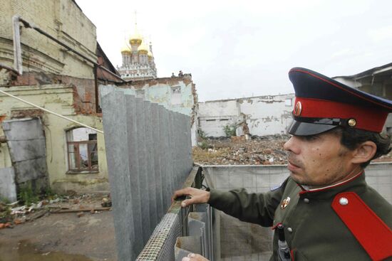 Situation in Kadashevskaya Sloboda