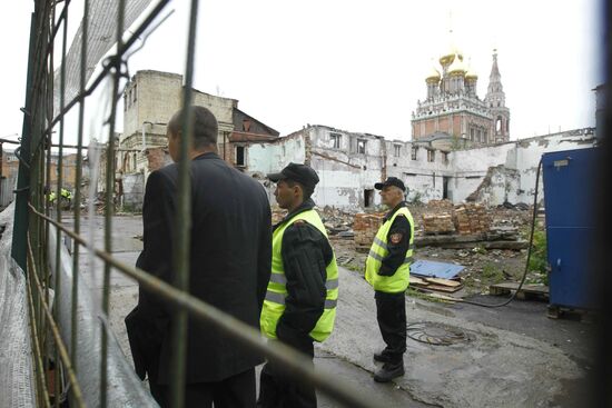 Situation in Kadashevskaya Sloboda