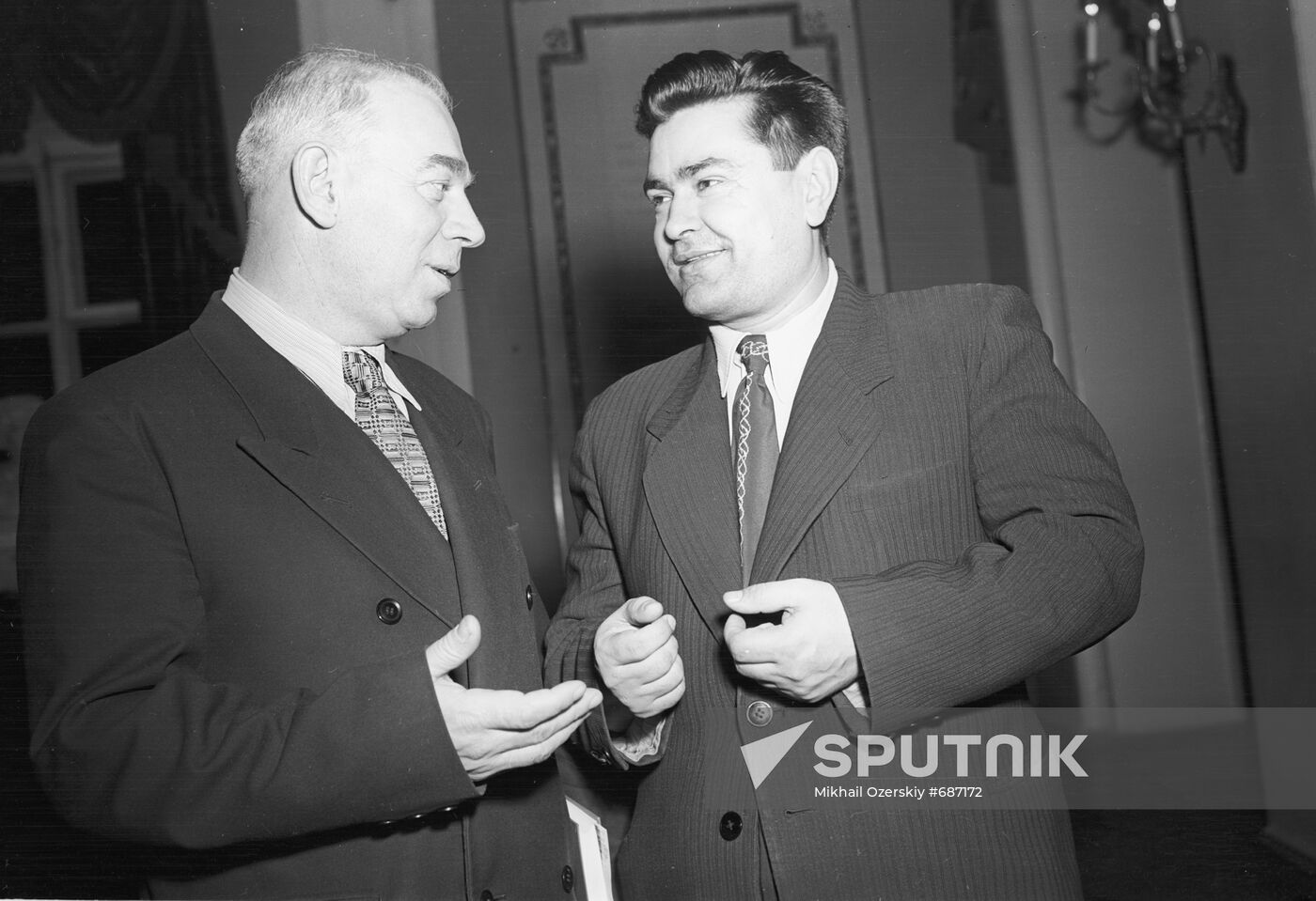 Alexei Meresyev and Vasily Andreyev