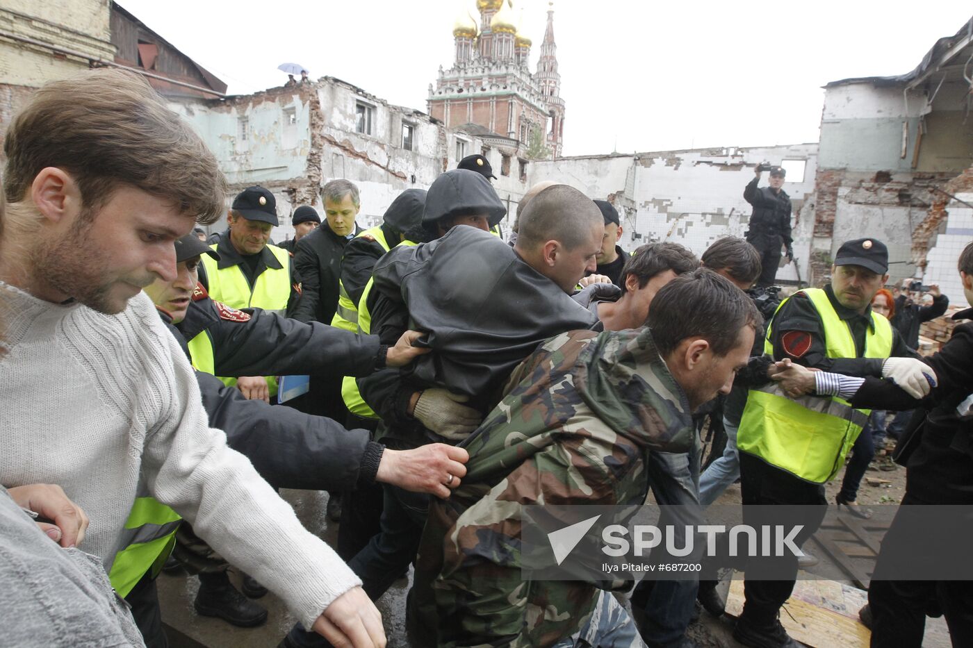 Situation in Kadashevskaya Sloboda