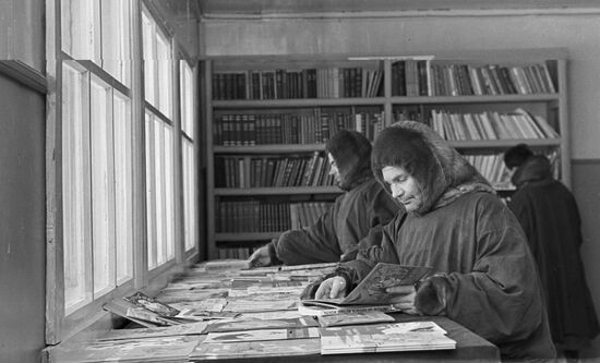 Lovozero village bookstore