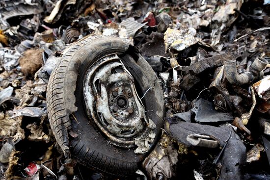 Car recycling at Vtormet Industrial Company