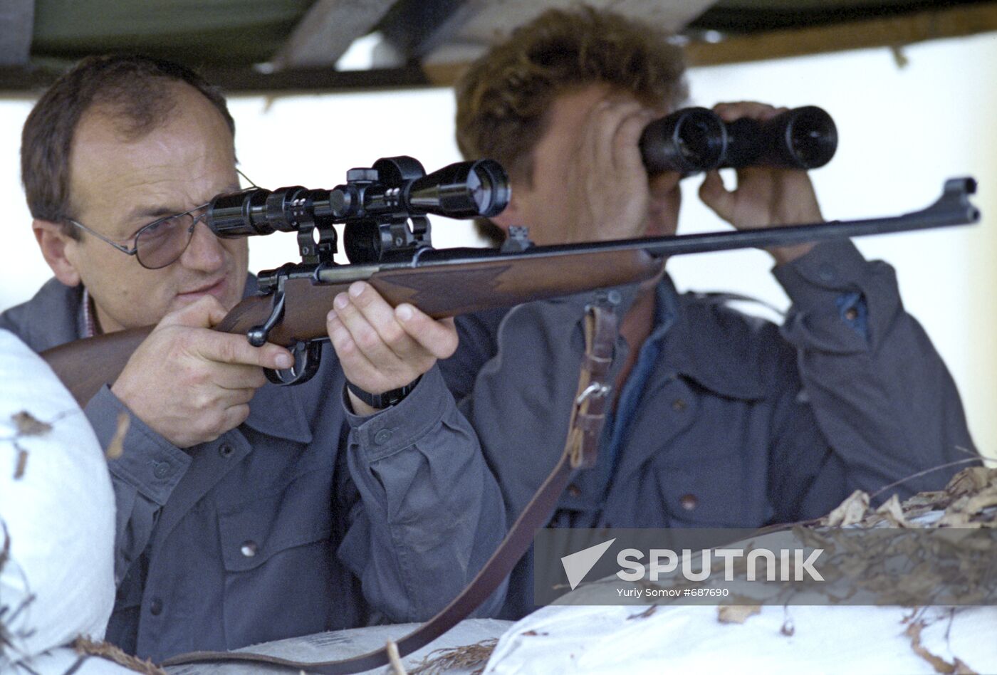 Snipers of the Croatian National Guard