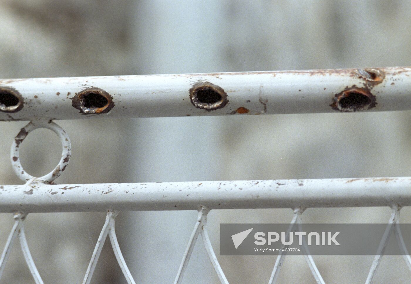Bullet marks