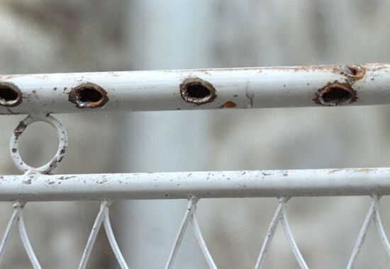 Bullet marks