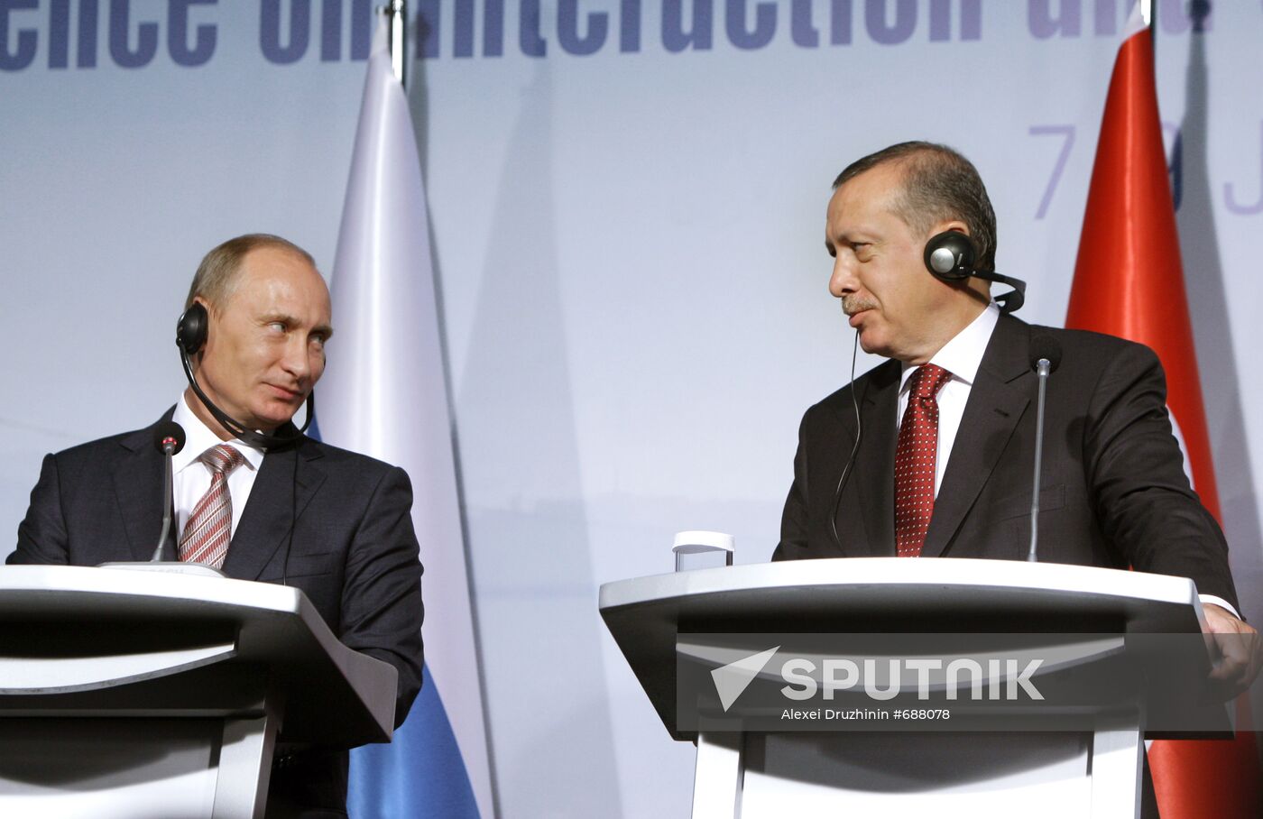 Vladimir Putin visits Republic of Turkey