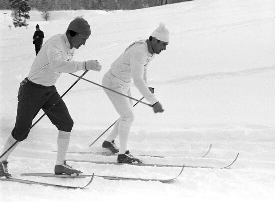 Vyacheslav Vedenin, member of the USSR national cross-country