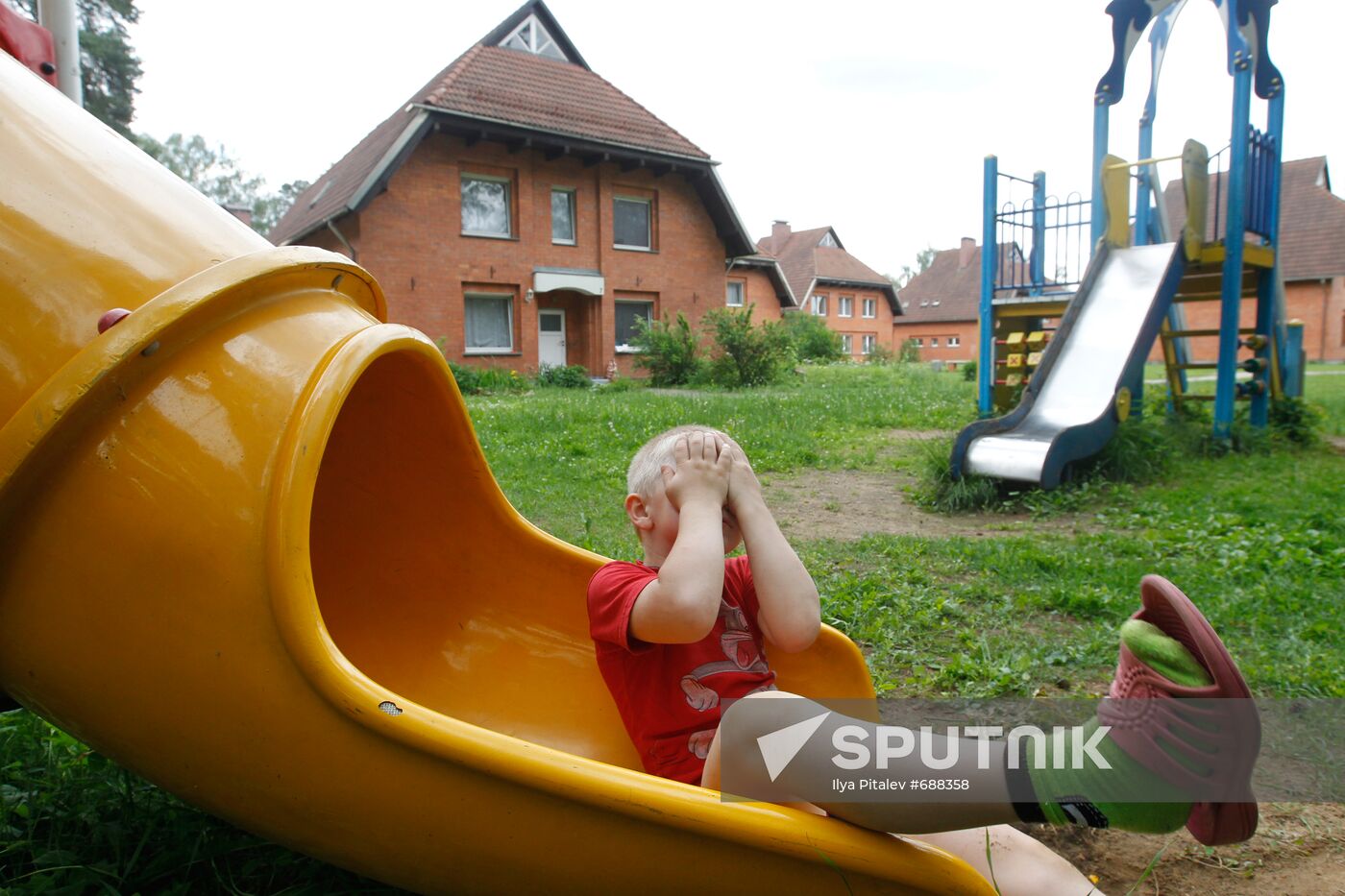 Child at SOS Children's Village Tomilino