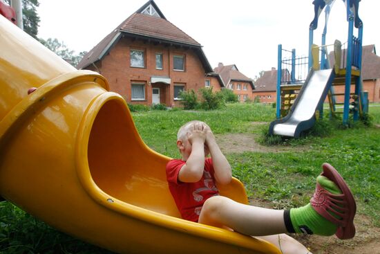 Child at SOS Children's Village Tomilino