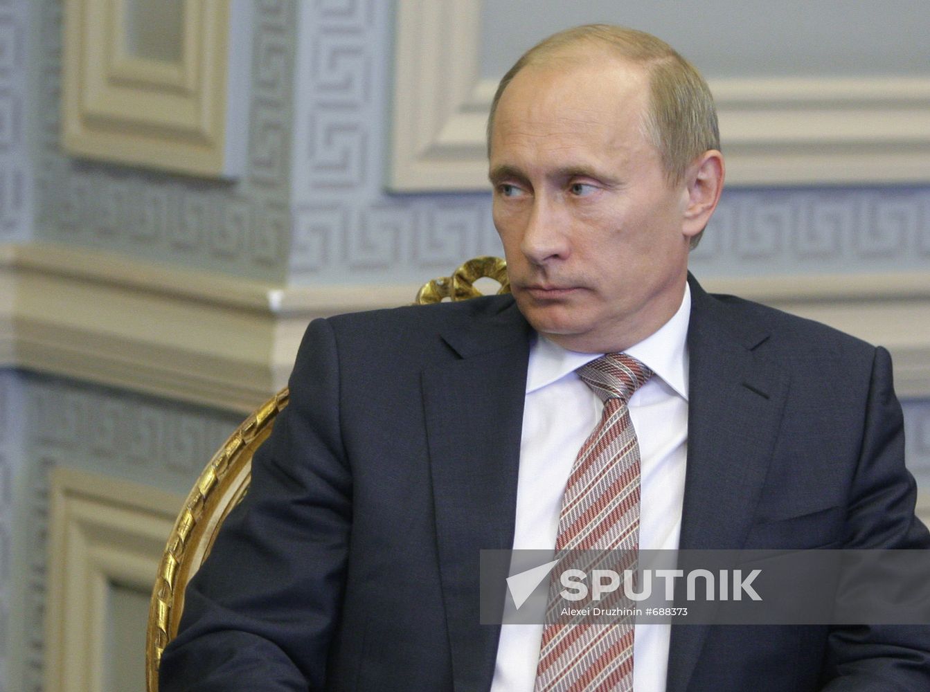Vladimir Putin meeting Ilkham Aliyev