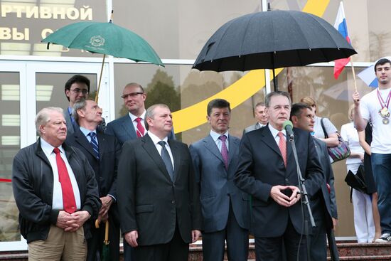 Opening of Sporting Glory museum in Sochi