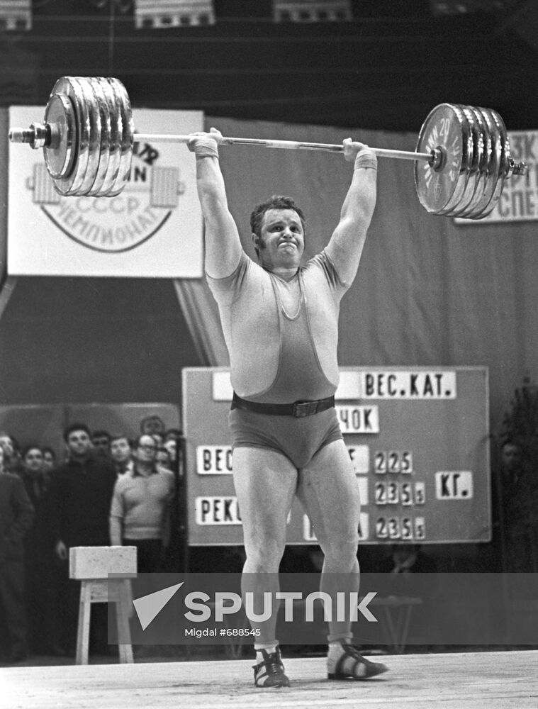 Athlete Stanislav Batischev