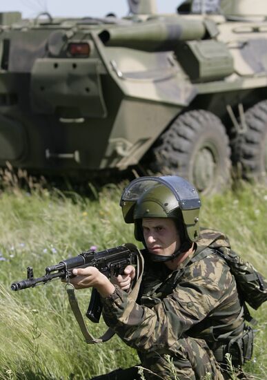 Operation of special forces of Russia's Interior Ministry Troops