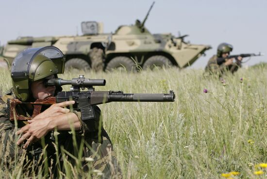 Operation of special forces of Russia's Interior Ministry Troops