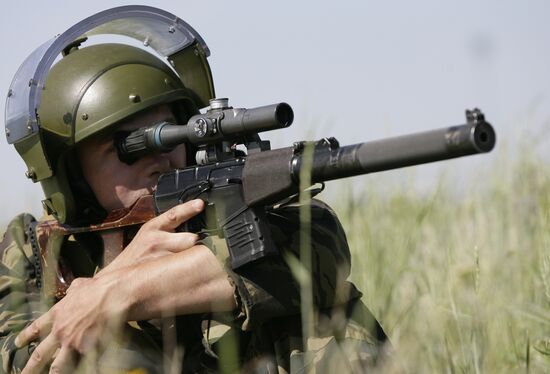 Operation of special forces of Russia's Interior Ministry Troops