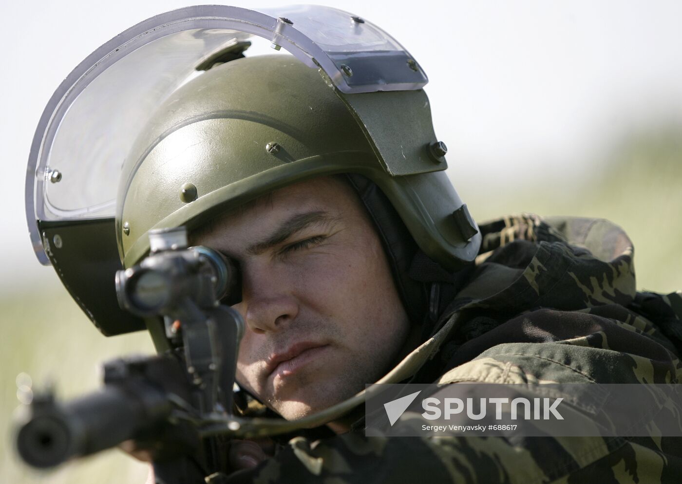 Operation of special forces of Russia's Interior Ministry Troops