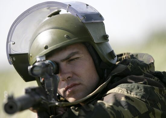 Operation of special forces of Russia's Interior Ministry Troops