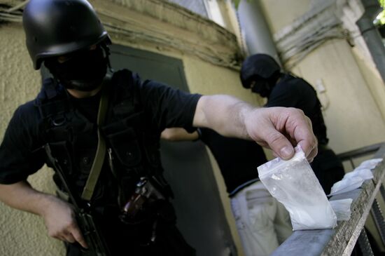 Training of police drug unit of Southern Federal District