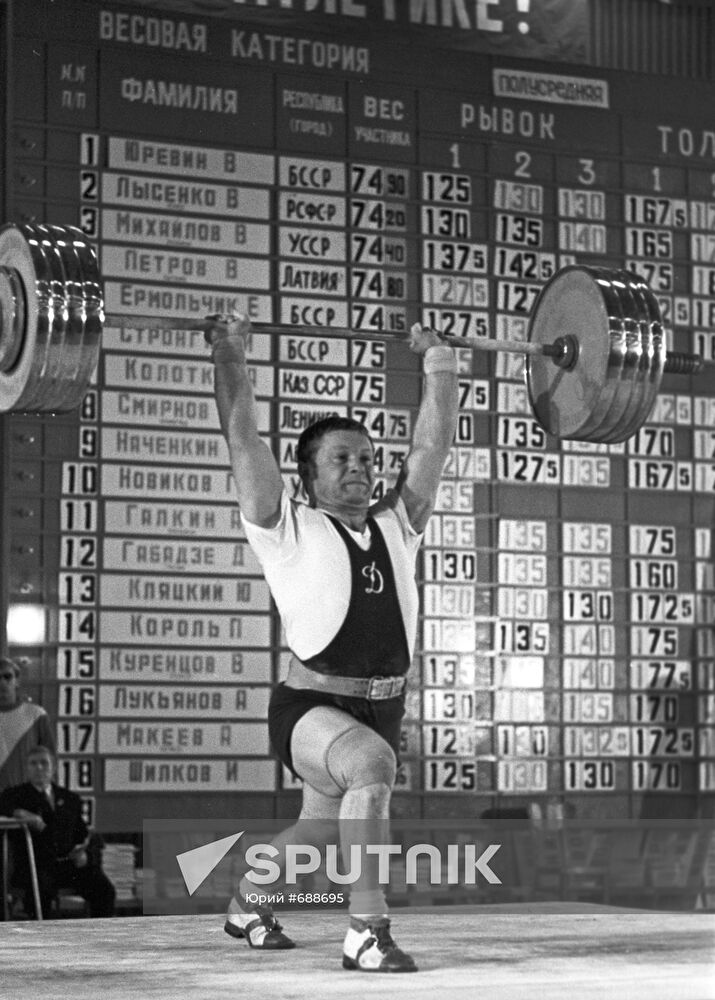 USSR Weightlifting Championship