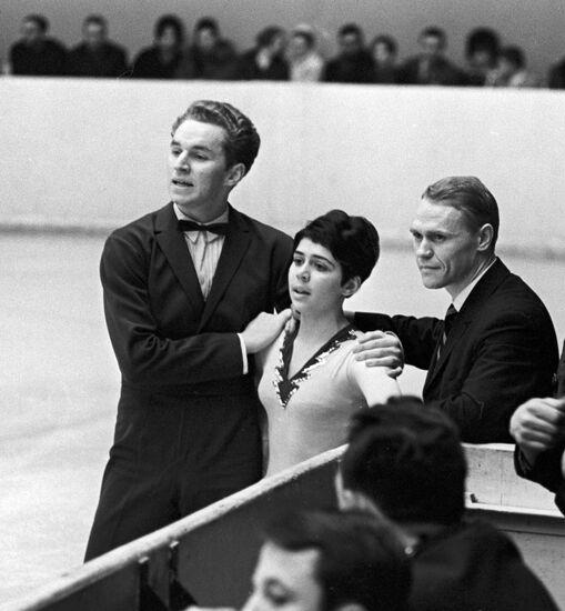 Irina Rodnina and Aleksey Ulanov