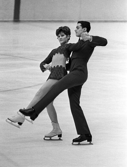 Figure Skaters Elena Zharkova and Gennadiy Karponosov