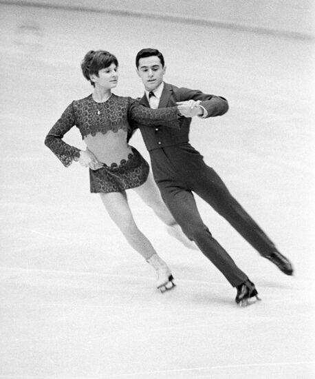 Figure Skaters Elena Zharkova and Gennadiy Karponosov