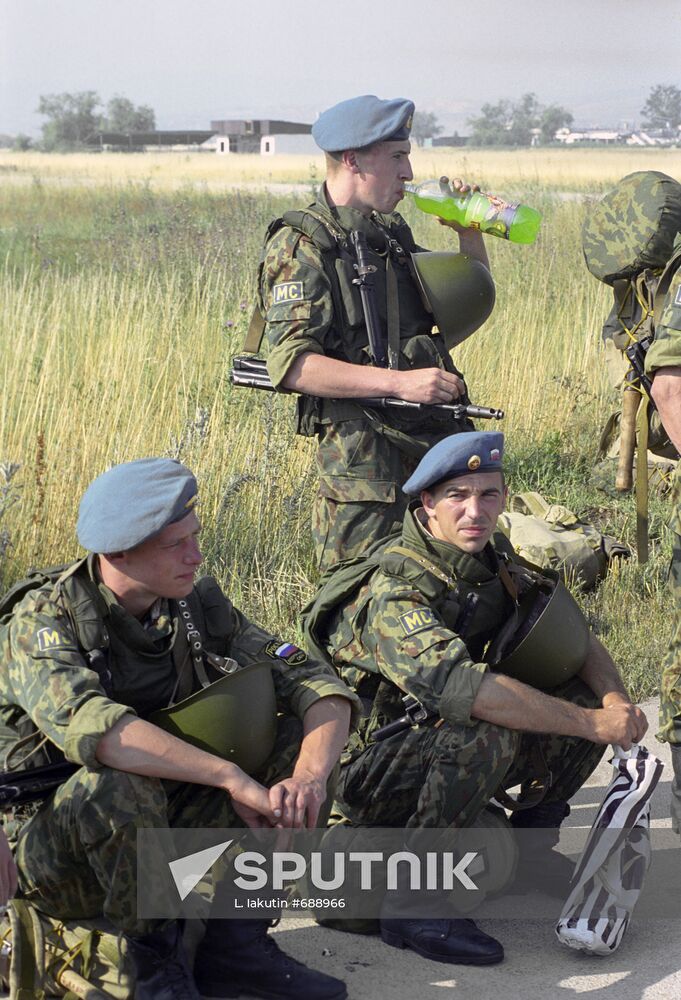 Russian peacekeeping contigent in Kosovo