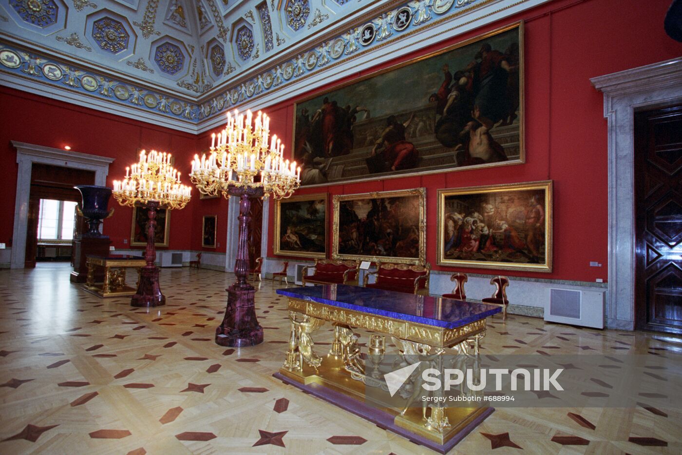 The State Hermitage in St. Petersburg
