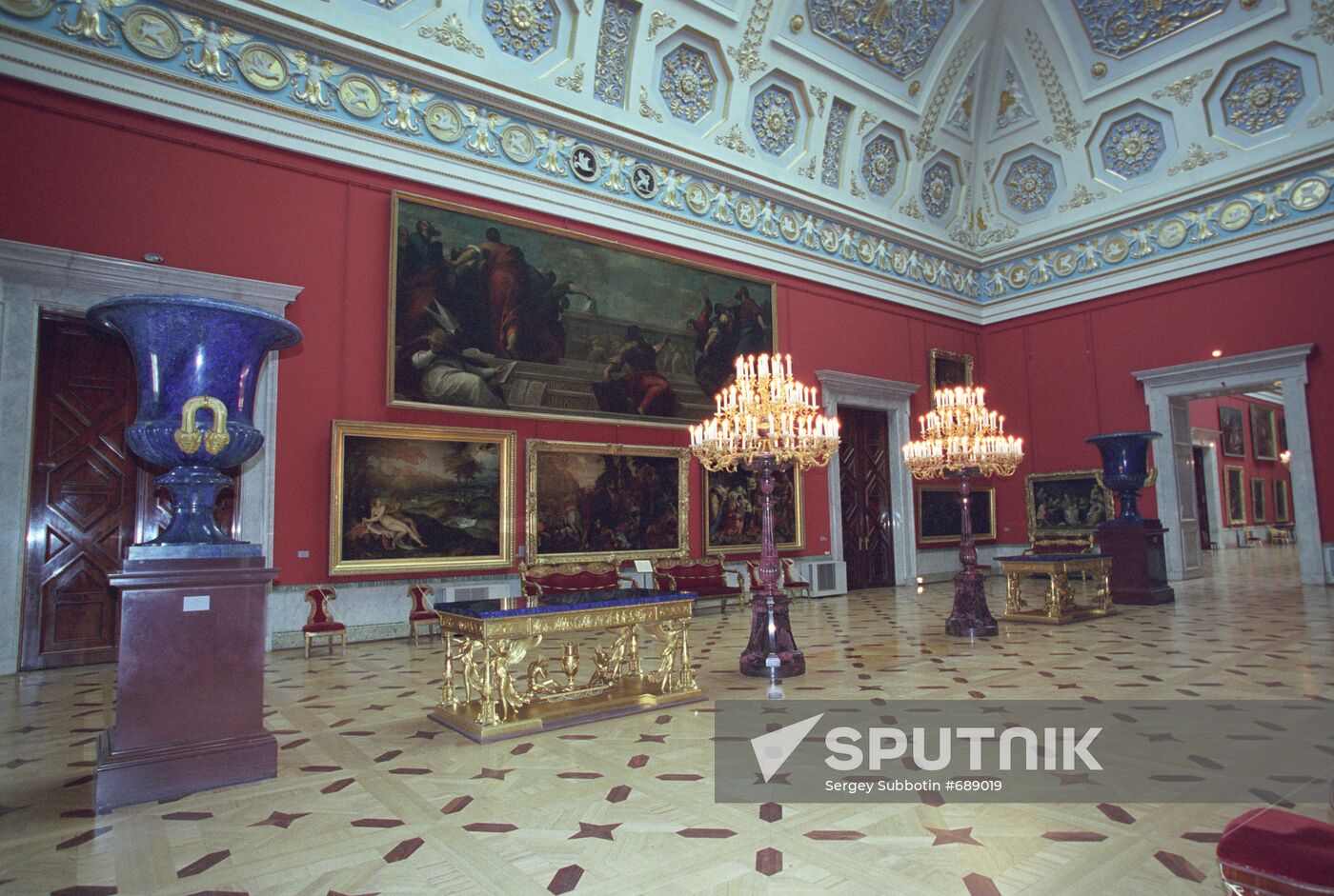 The State Hermitage in St. Petersburg