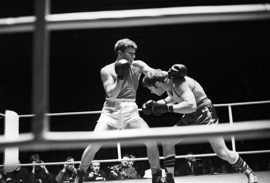 USSR-USA boxing tournament