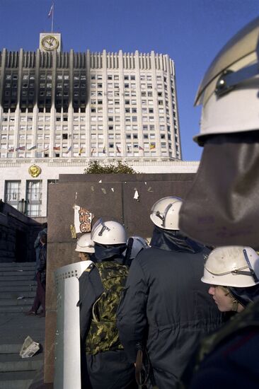 Russian Government House siege attempt
